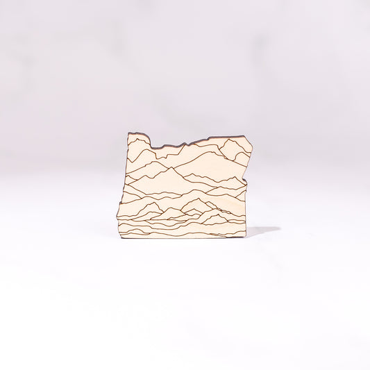 Decorative Magnets - Oregon Mountains