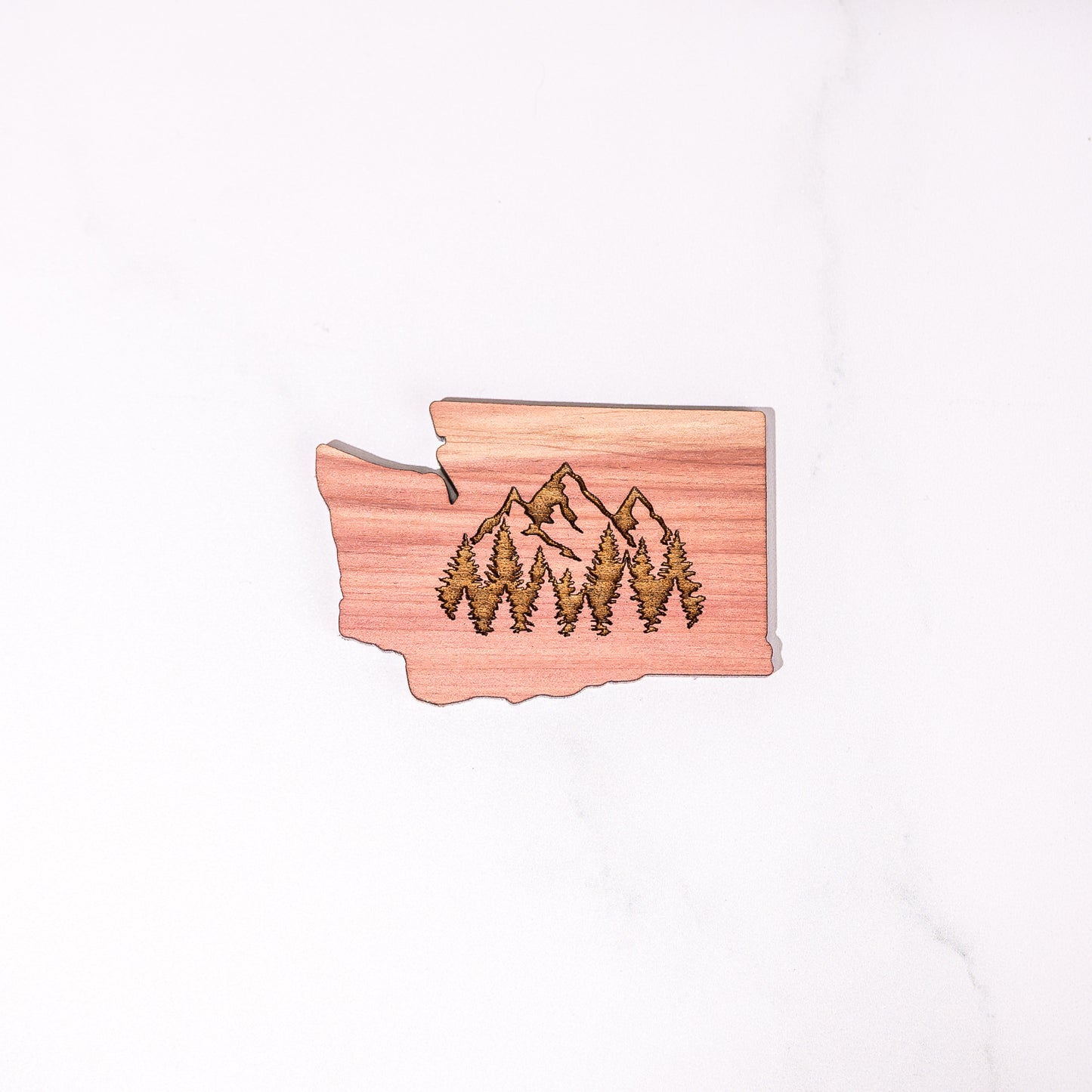 Decorative Magnets - Washington Mountains & Trees