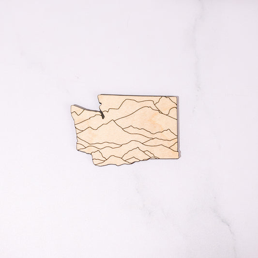 Decorative Magnets - Washington Mountains