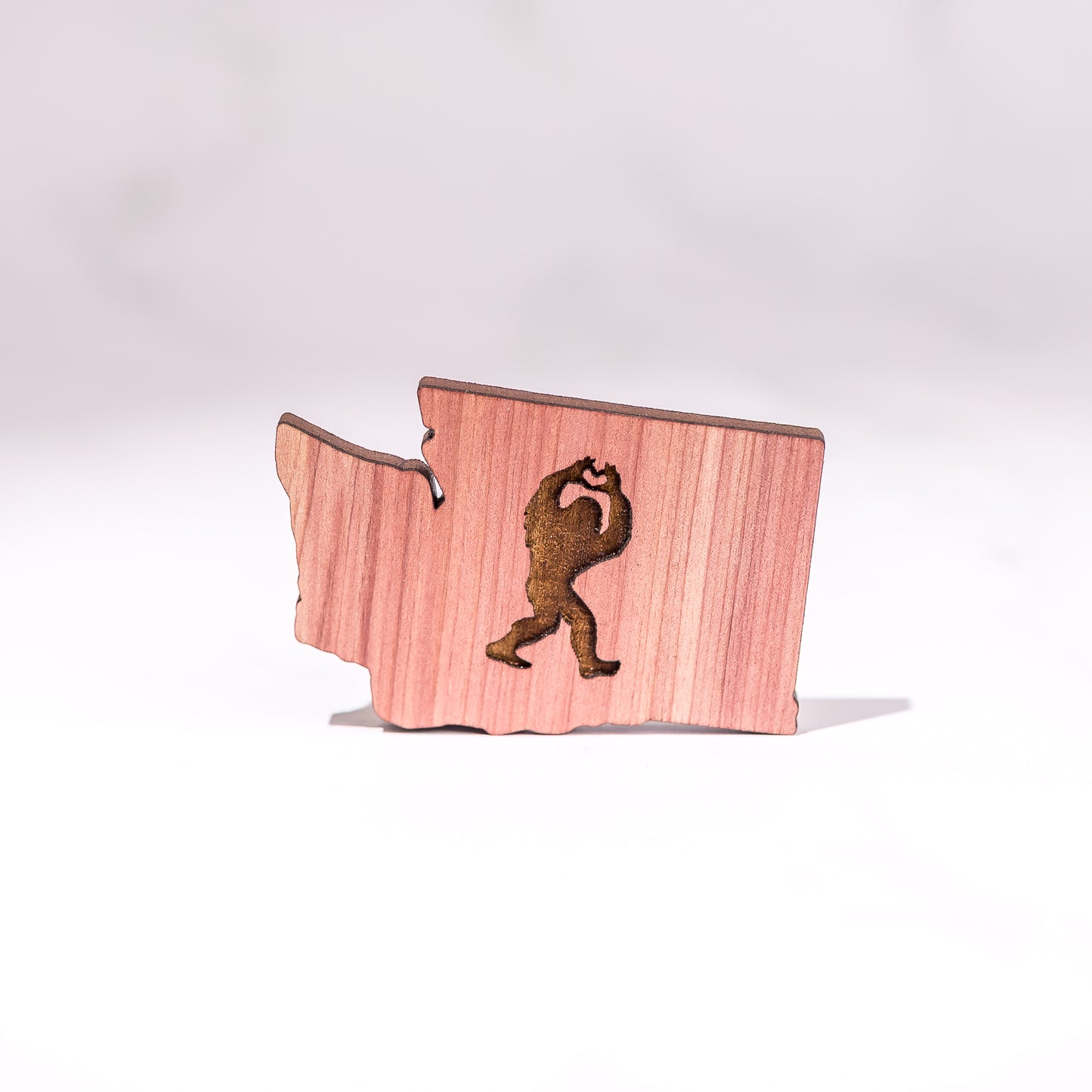 Decorative Magnets - Washington Sasquatch Bigfoot Heart