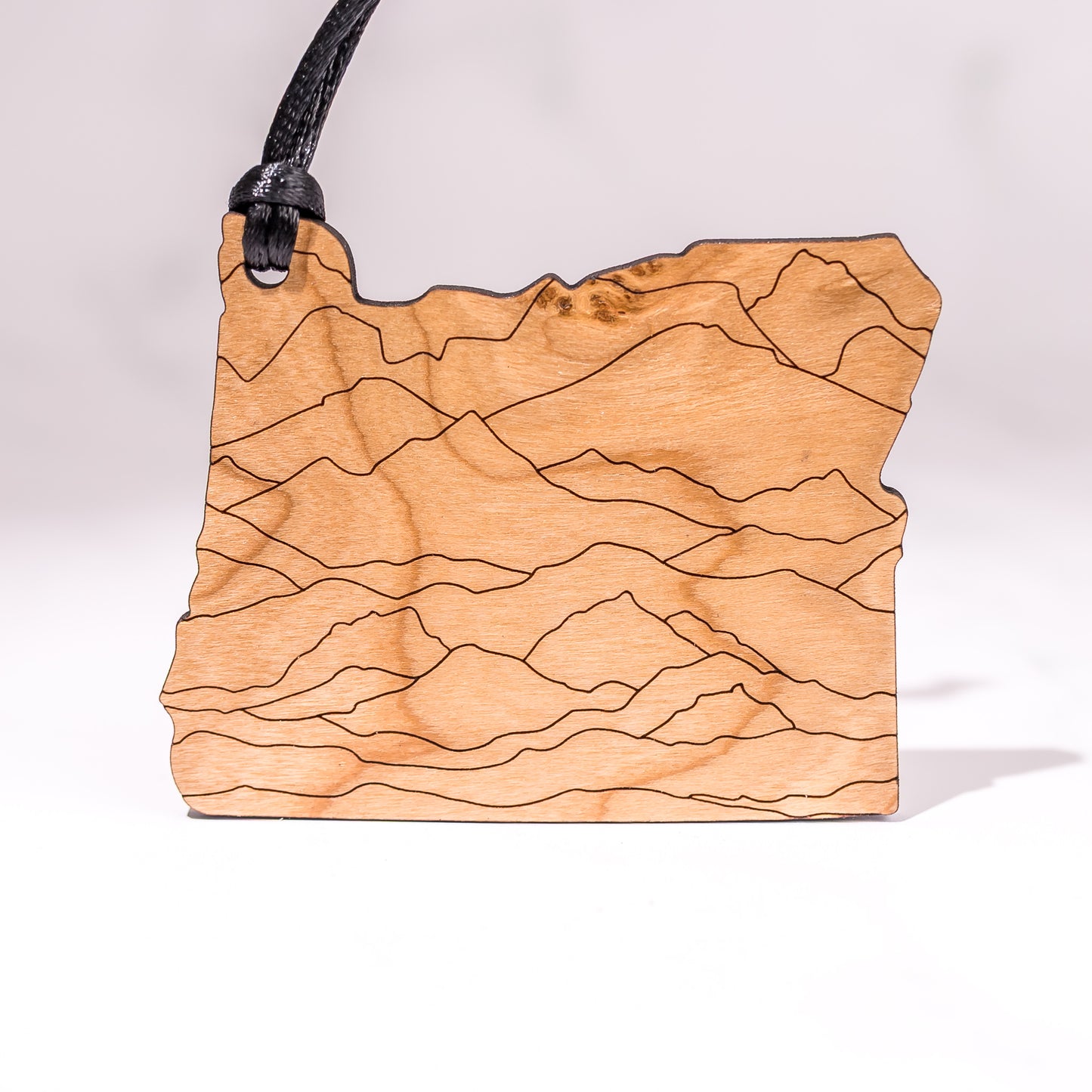 State Christmas Ornaments: Oregon Mountains