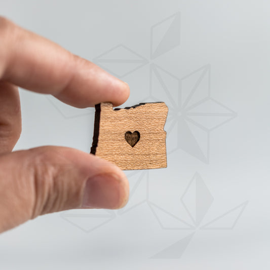 Decorative Magnets - Oregon Love