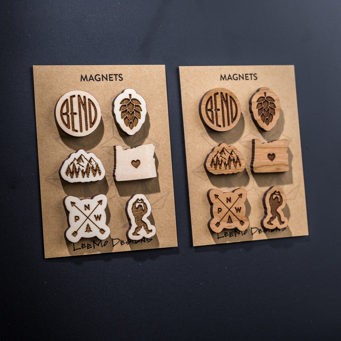 Decorative Magnets - Bend, Oregon Set