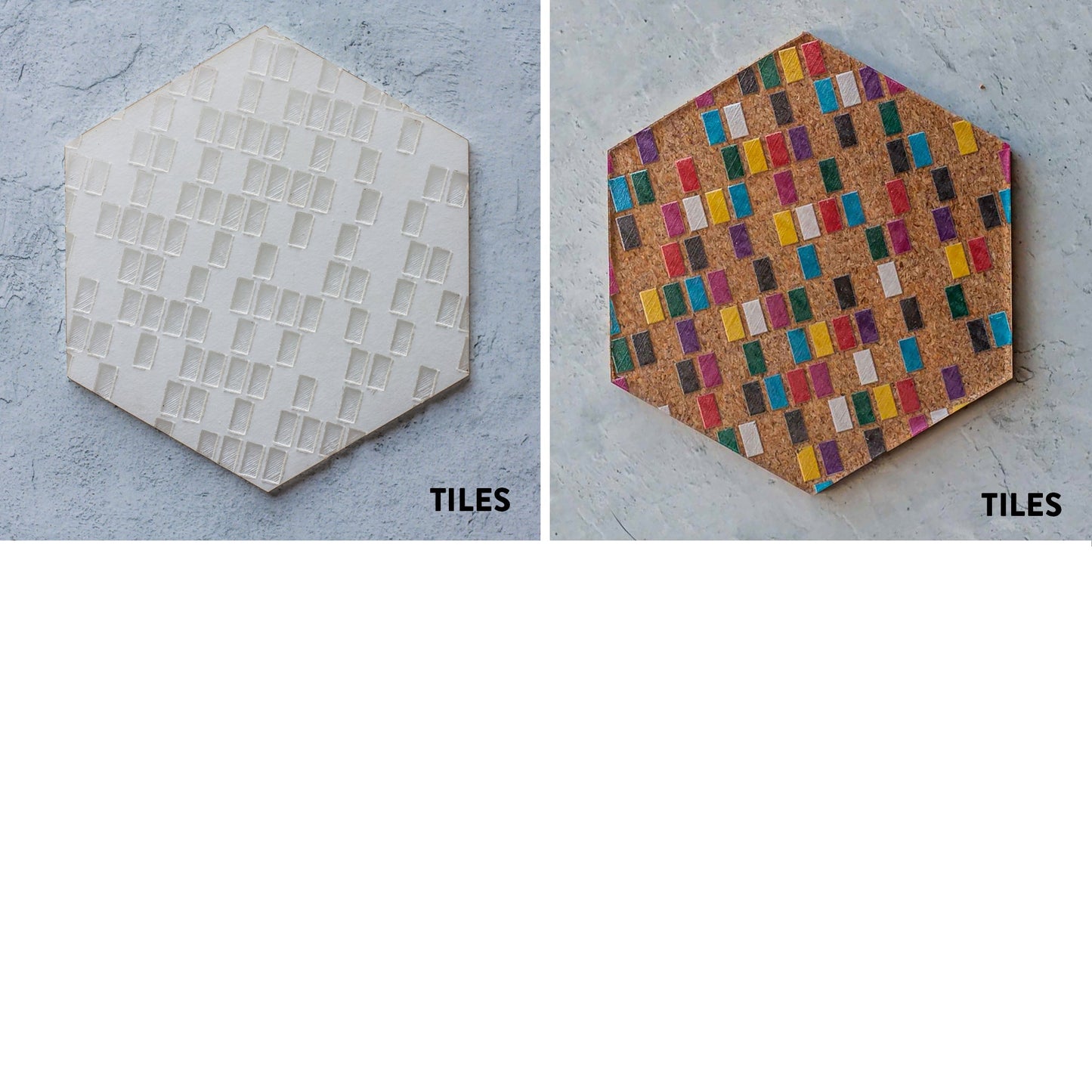 DIY Coasters - Patterns Paint Kit - by LeeMo Designs in Bend, Oregon