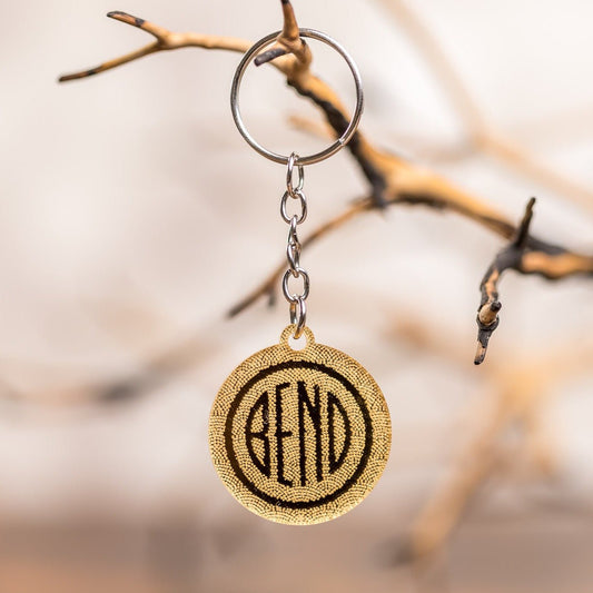 Keychains - Seigaiha Bend Logo - LeeMo Designs