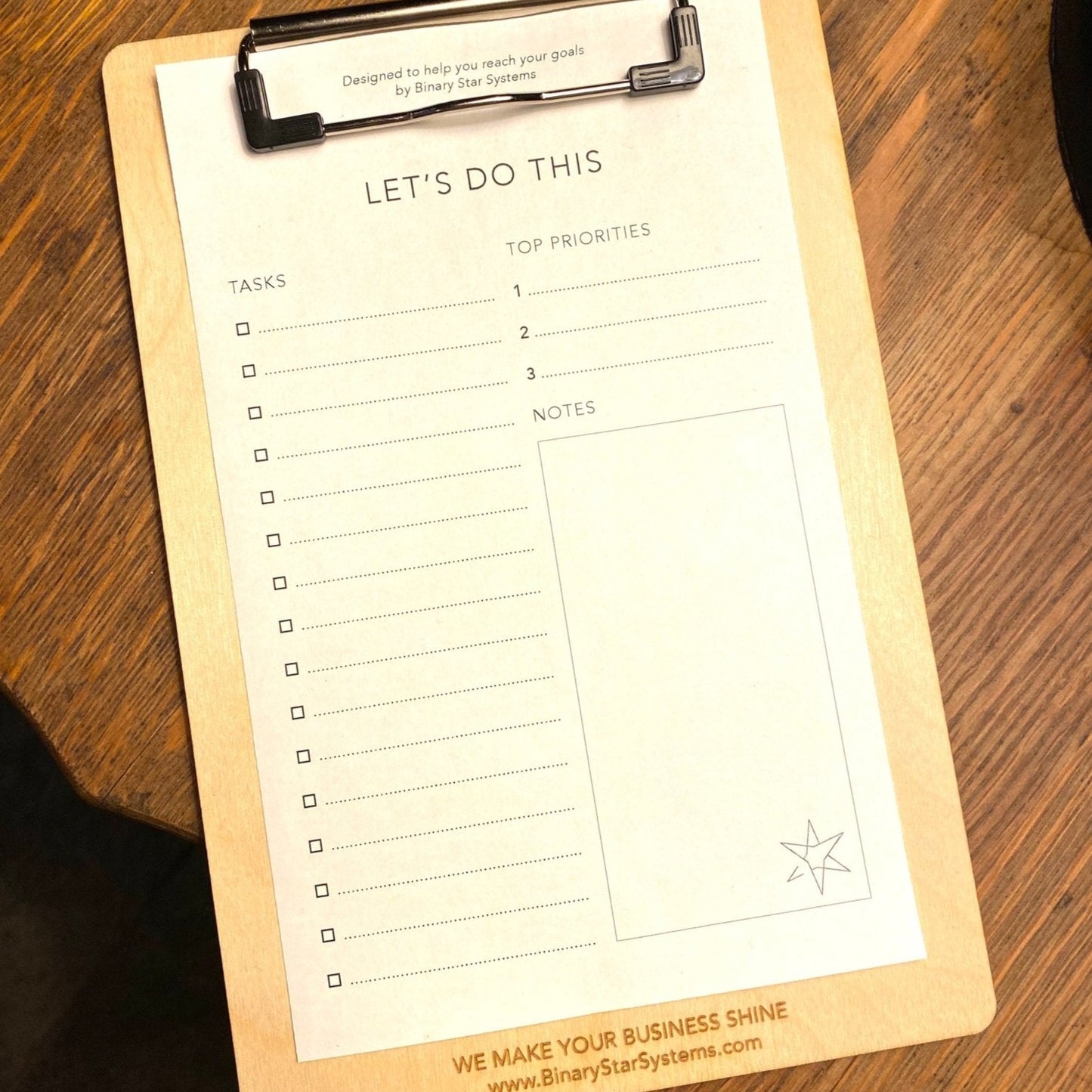 Personalized Wood Clipboards - LeeMo Designs