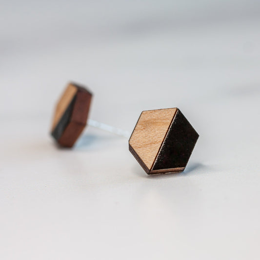 Stud Earrings - Hapa - LeeMo Designs