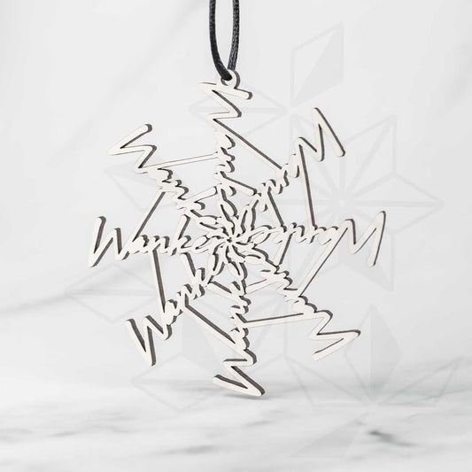 Swear Word Ornaments: Wanker Flake - LeeMo Designs