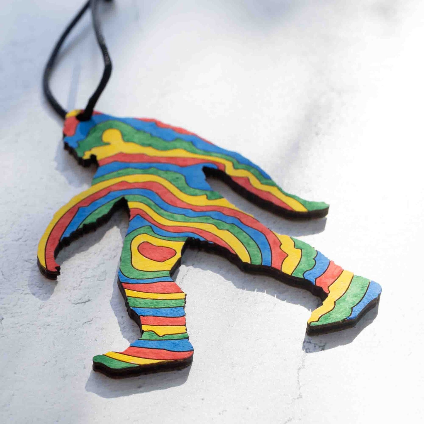 Wooden Ornament Paint Kits: Sasquatch Oregon (DIY Kit) - LeeMo Designs