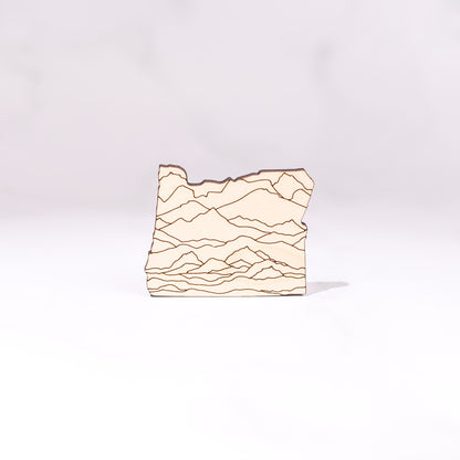 Decorative Magnets - Oregon Mountains