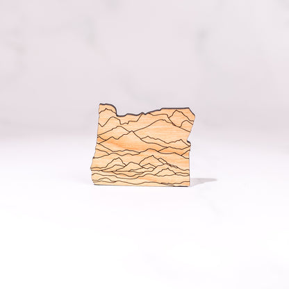 Decorative Magnets - Oregon Mountains