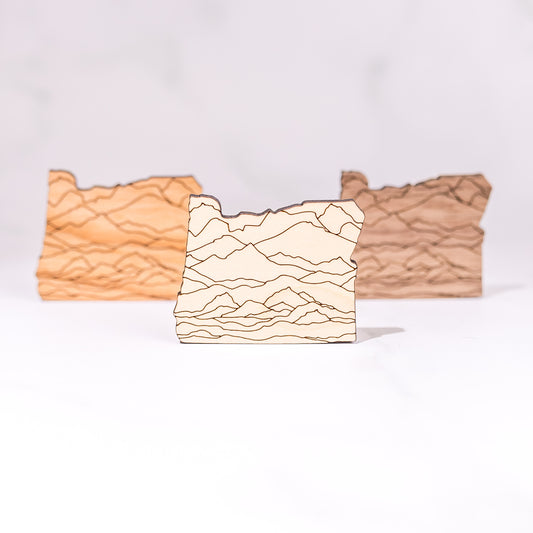 Decorative Magnets - Oregon Mountains