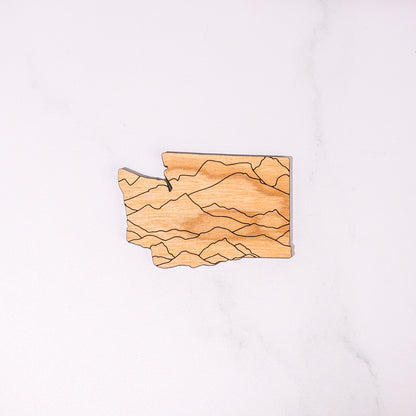Decorative Magnets - Washington Mountains