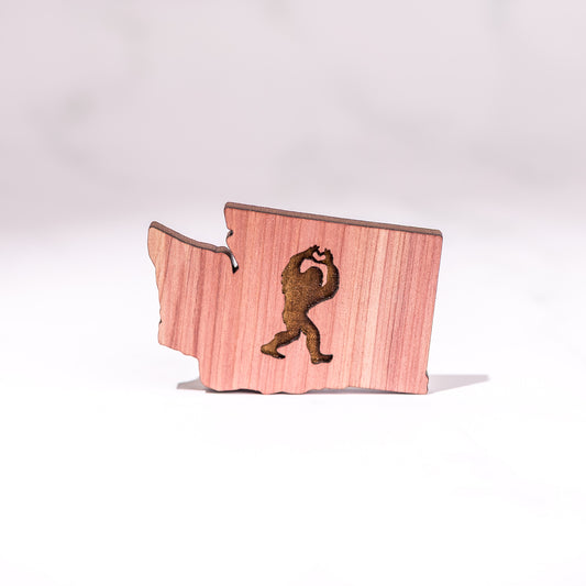 Decorative Magnets - Washington Sasquatch Bigfoot Heart