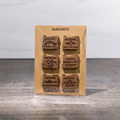 Decorative Magnets - Oregon Cascade Mountains Set