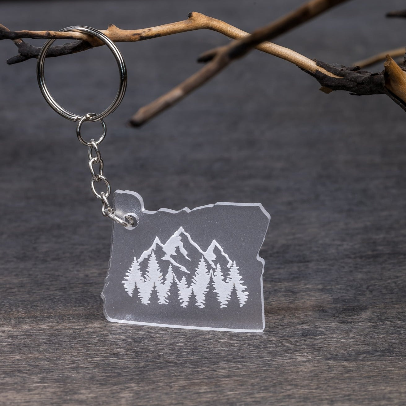 Keychains - Oregon Mountains & Trees