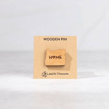 Wooden Pin - Oregon Home