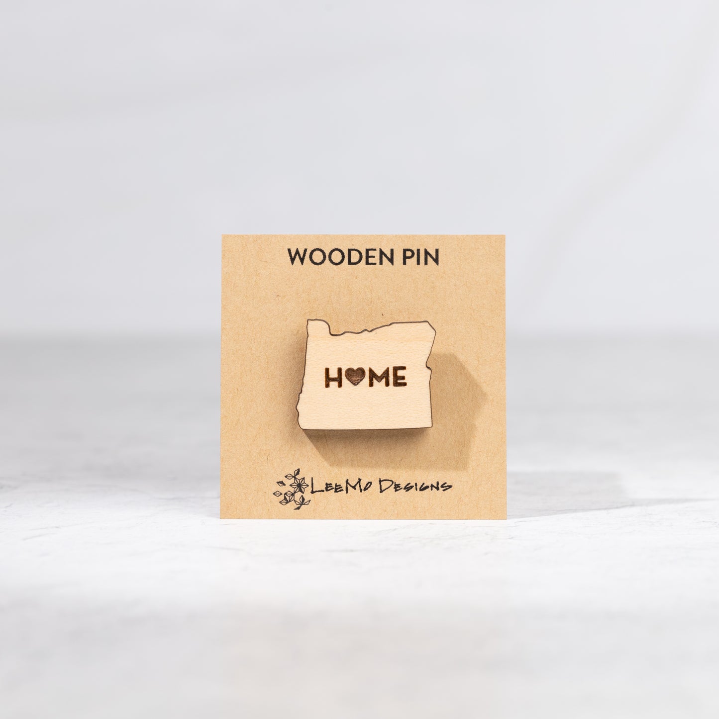 Wooden Pin - Oregon Home