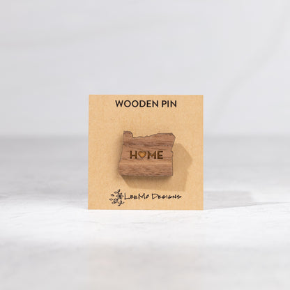 Wooden Pin - Oregon Home