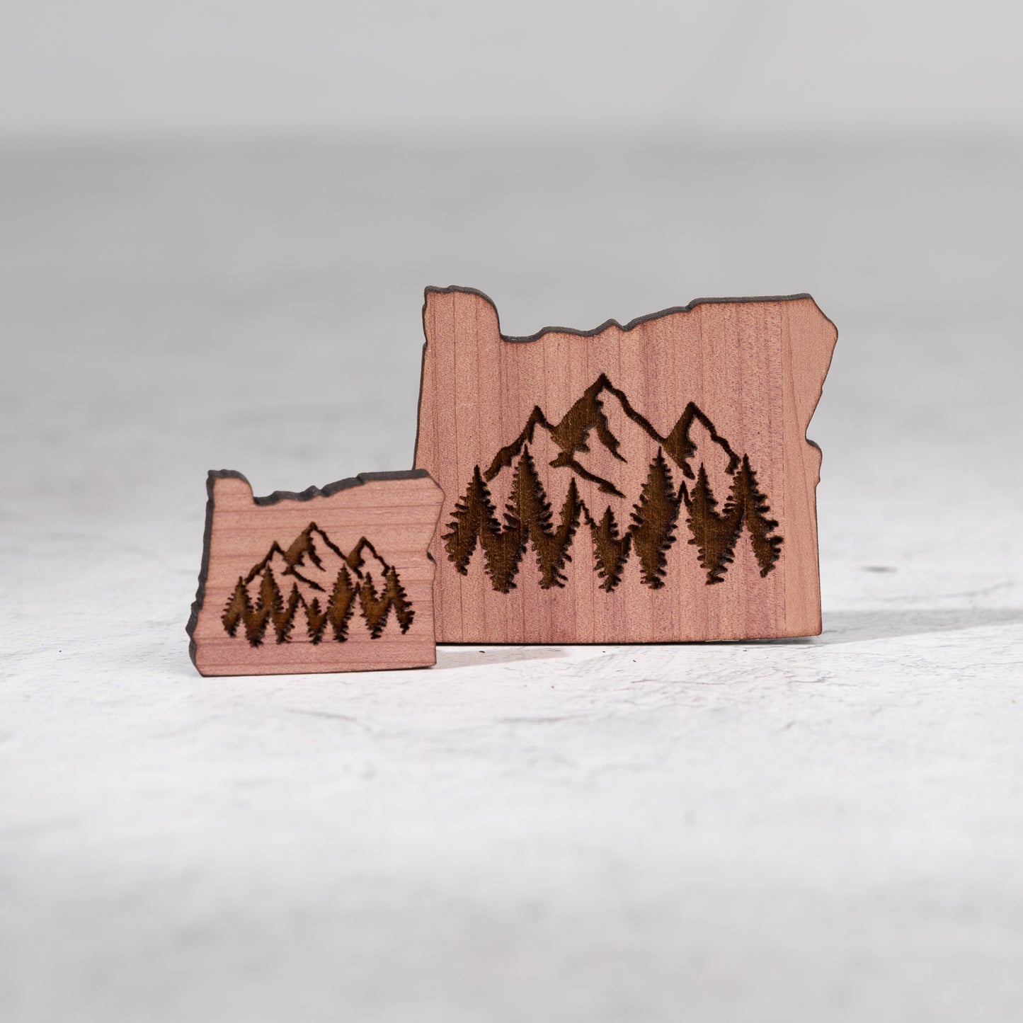 Decorative Magnets - Oregon Mountains & Trees