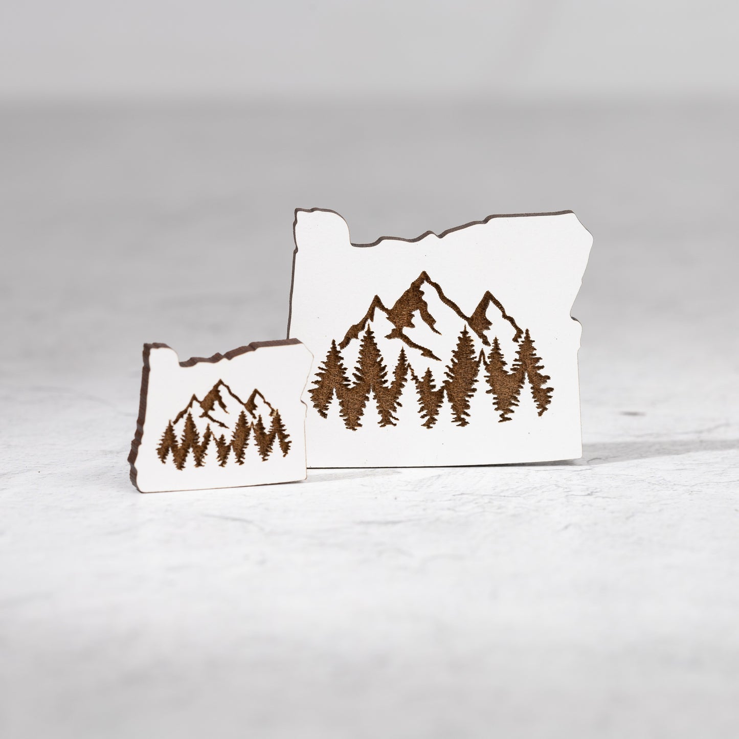 Decorative Magnets - Oregon Mountains & Trees