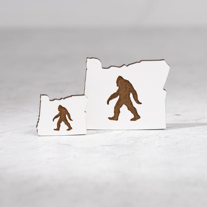 Decorative Magnets - Oregon Sasquatch Bigfoot