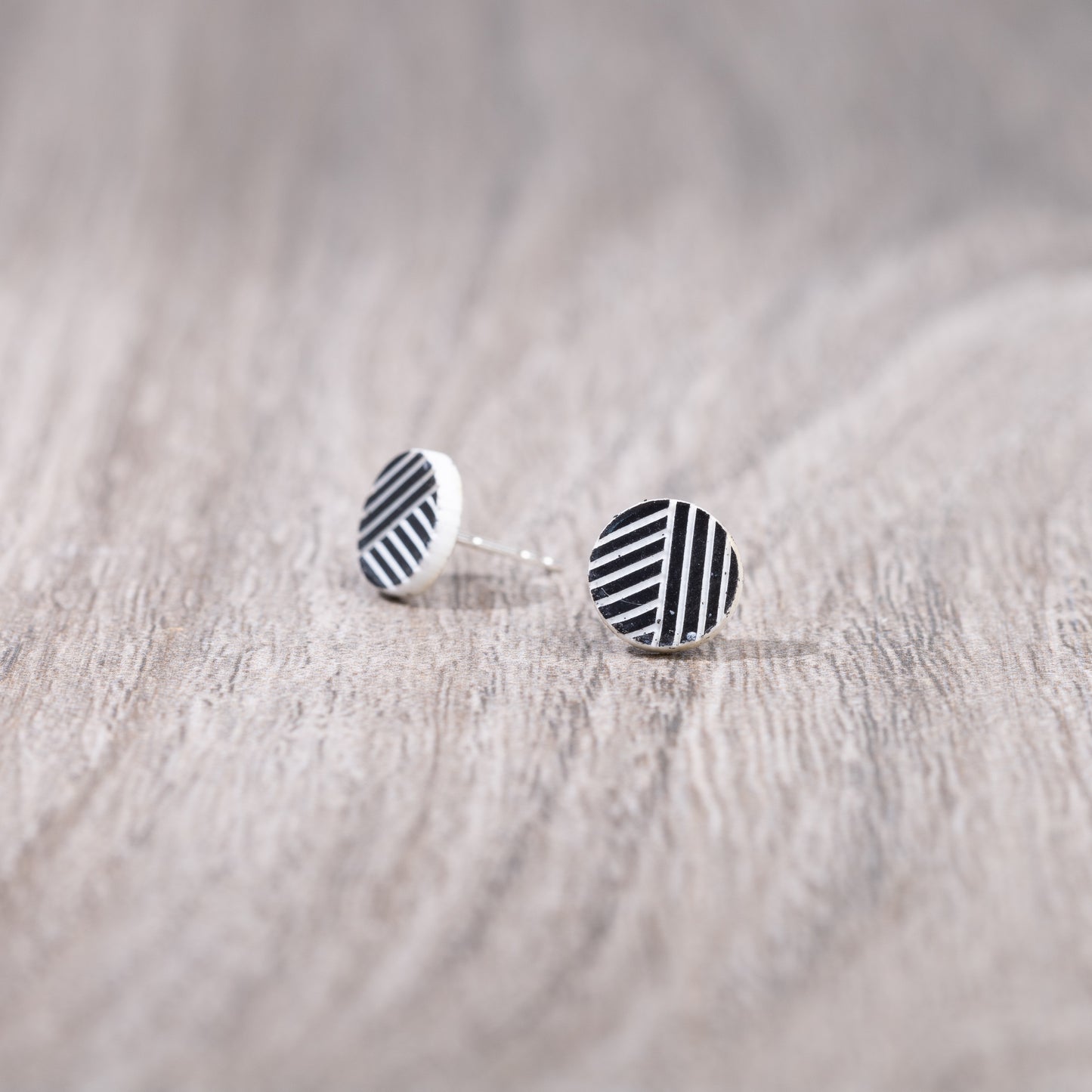 Stud Earrings - Shima Circle