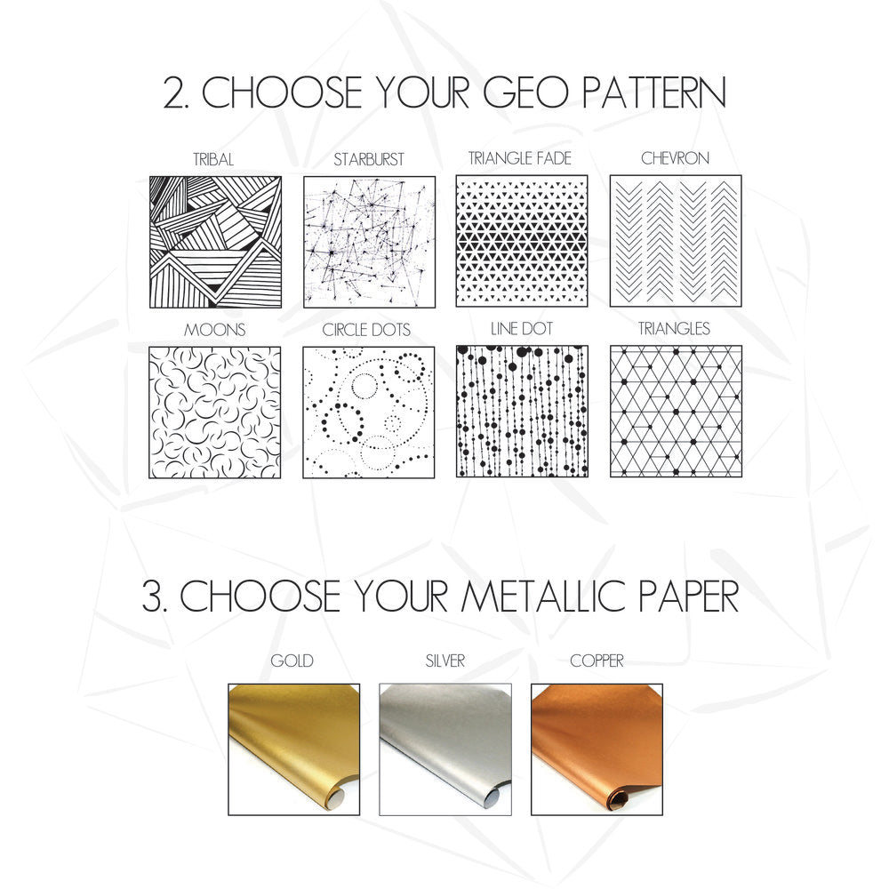 Origami Paper Color Choices LeeMo Designs in Bend, Oregon