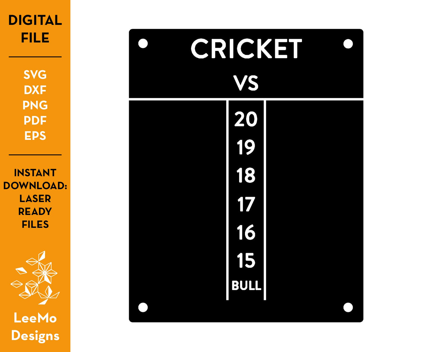 Digital Download: Cricket Scoreboard - LeeMo Designs