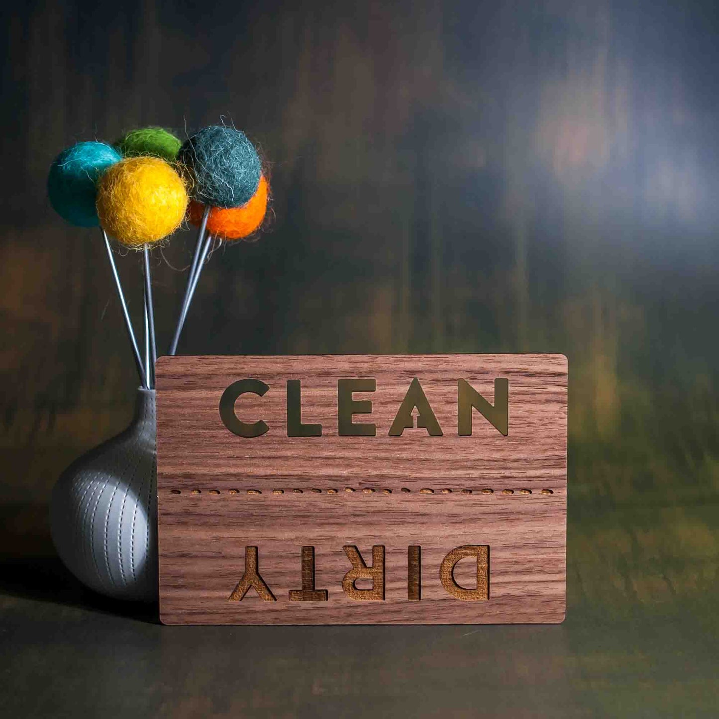 Dishwasher Clean / Dirty Magnet - Cut Out - LeeMo Designs