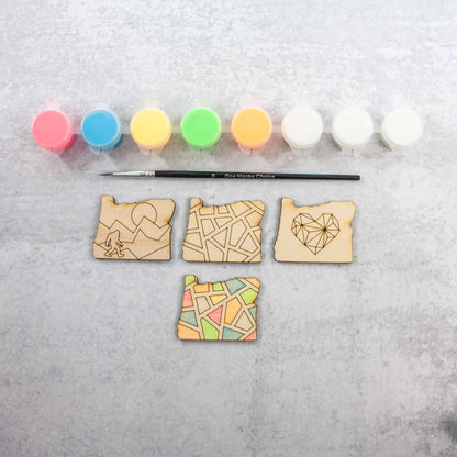 DIY Magnets - Make your own magnets oregon kit - by LeeMo Designs in Bend, Oregon