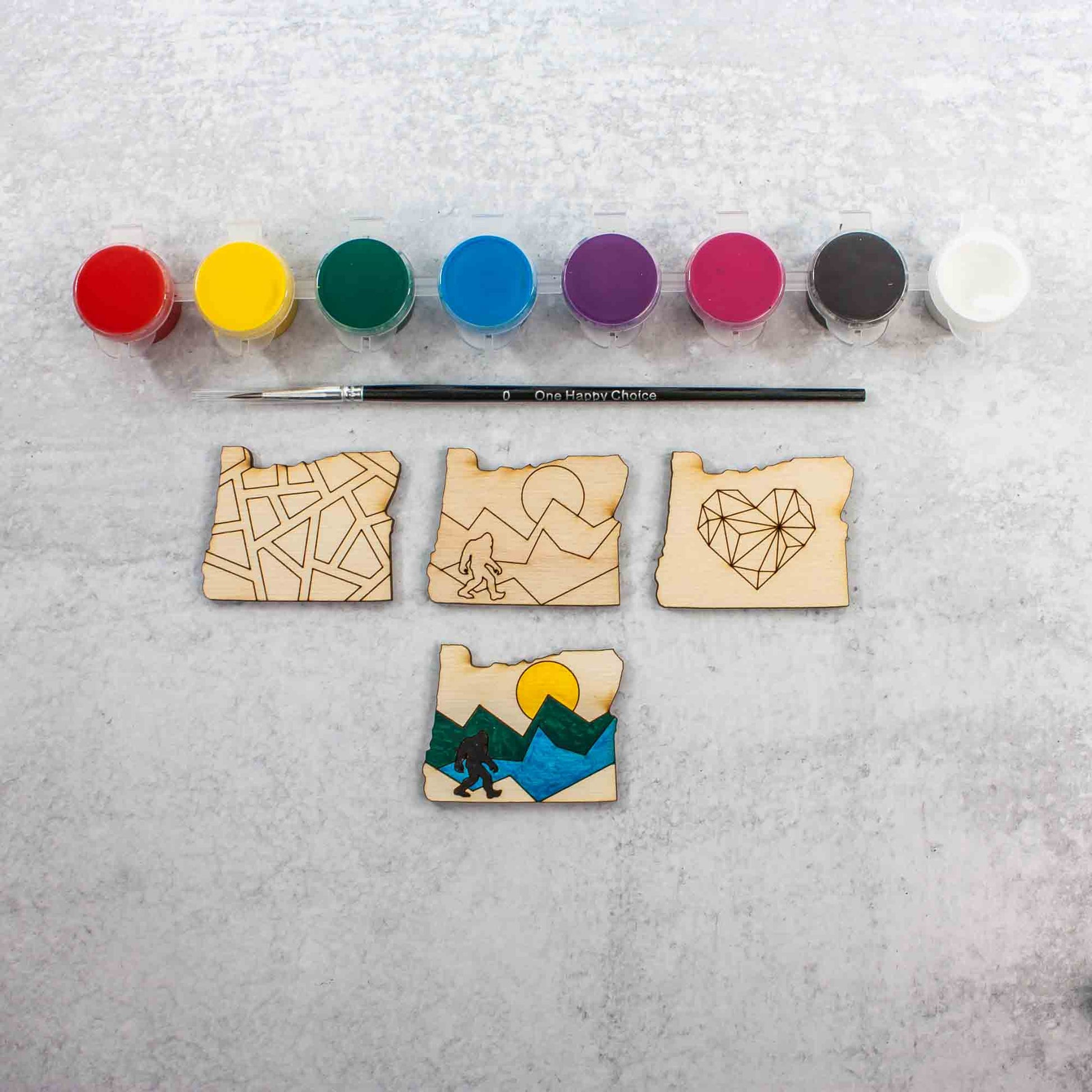 DIY Magnets - Make your own magnets oregon kit - by LeeMo Designs in Bend, Oregon