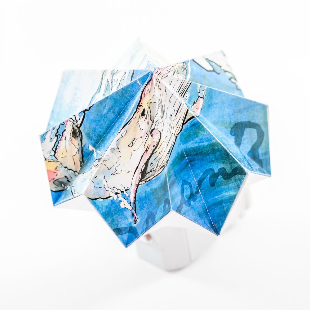 Origami Night Light: Dream Big By Artist Talitha Etters in collaboration with LeeMo Designs