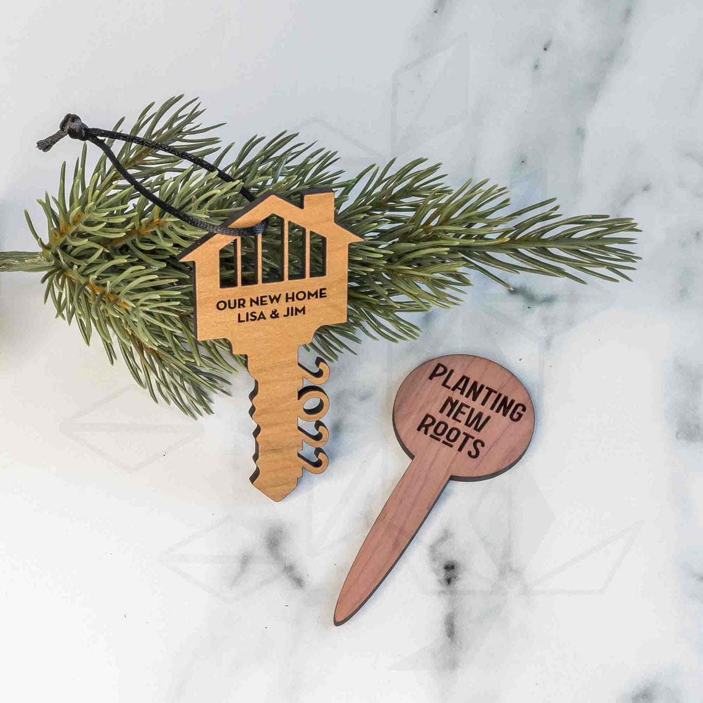 Housewarming Gifts: Ornament & Plant Marker - LeeMo Designs