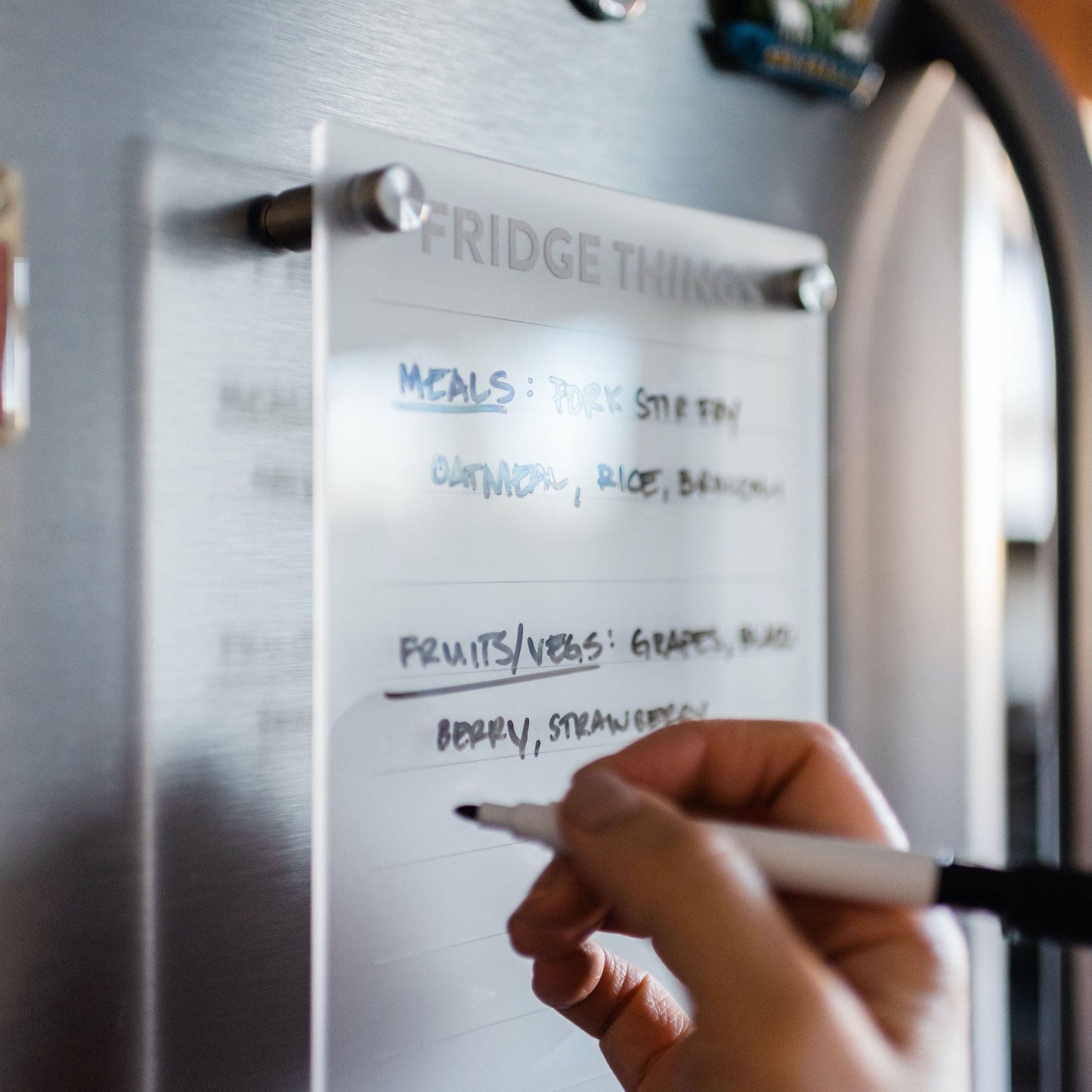 Magnetic Fridge Board - LeeMo Designs