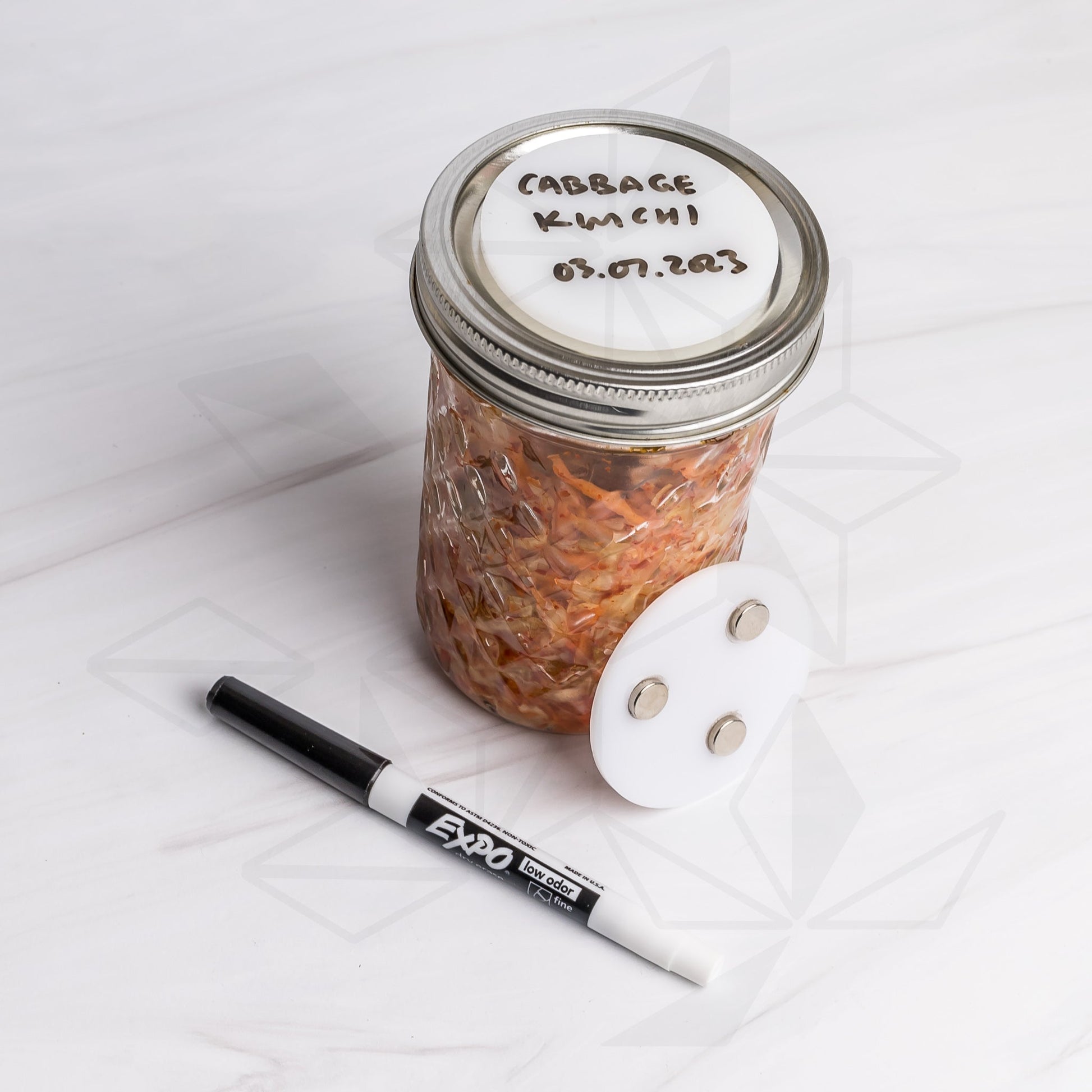 Mason Jar Dry-Erase Magnets - LeeMo Designs