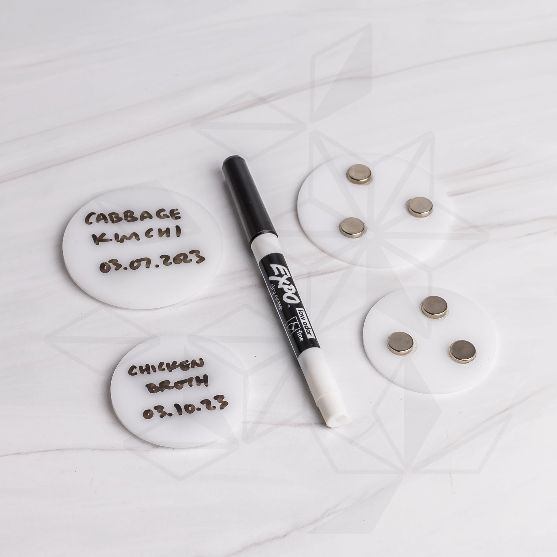 Mason Jar Dry-Erase Magnets - LeeMo Designs