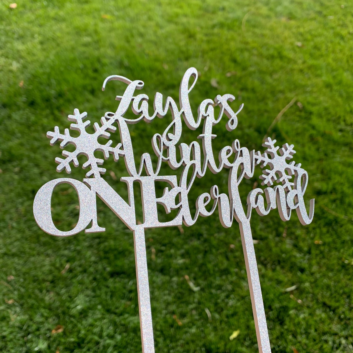 Personalized Cake Topper - LeeMo Designs