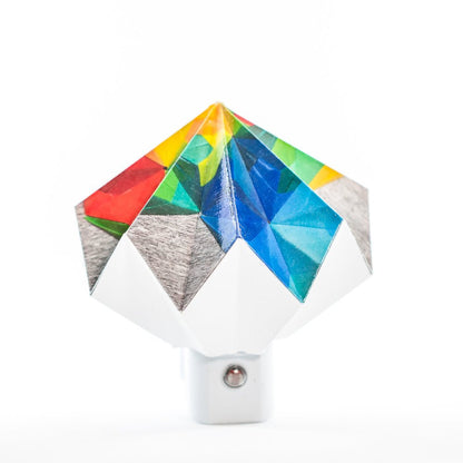 Origami Night Light: Rainbows By Artist Leela Morimoto in Bend, Oregon