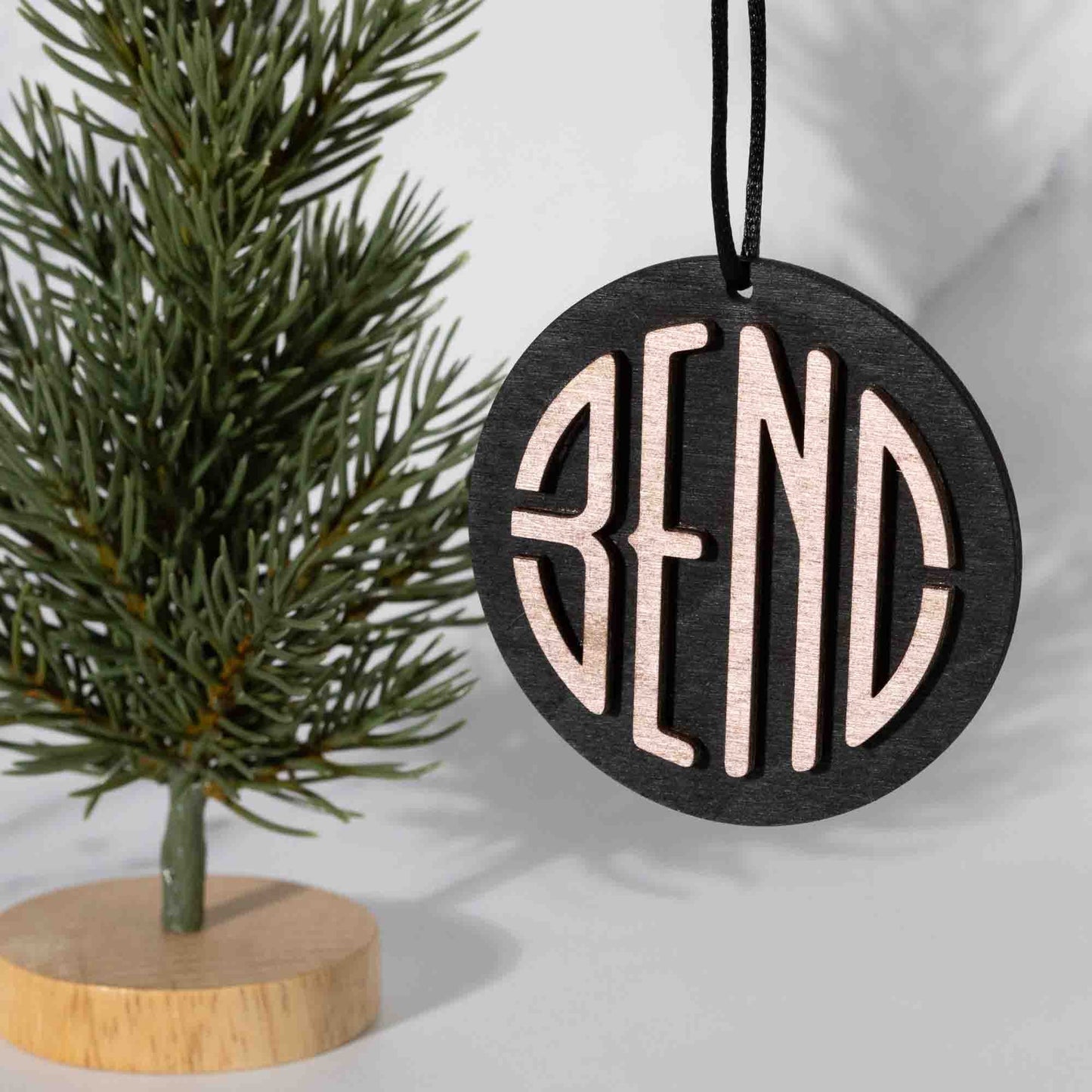 State Christmas Ornaments: Bend, Oregon (Layered) - LeeMo Designs