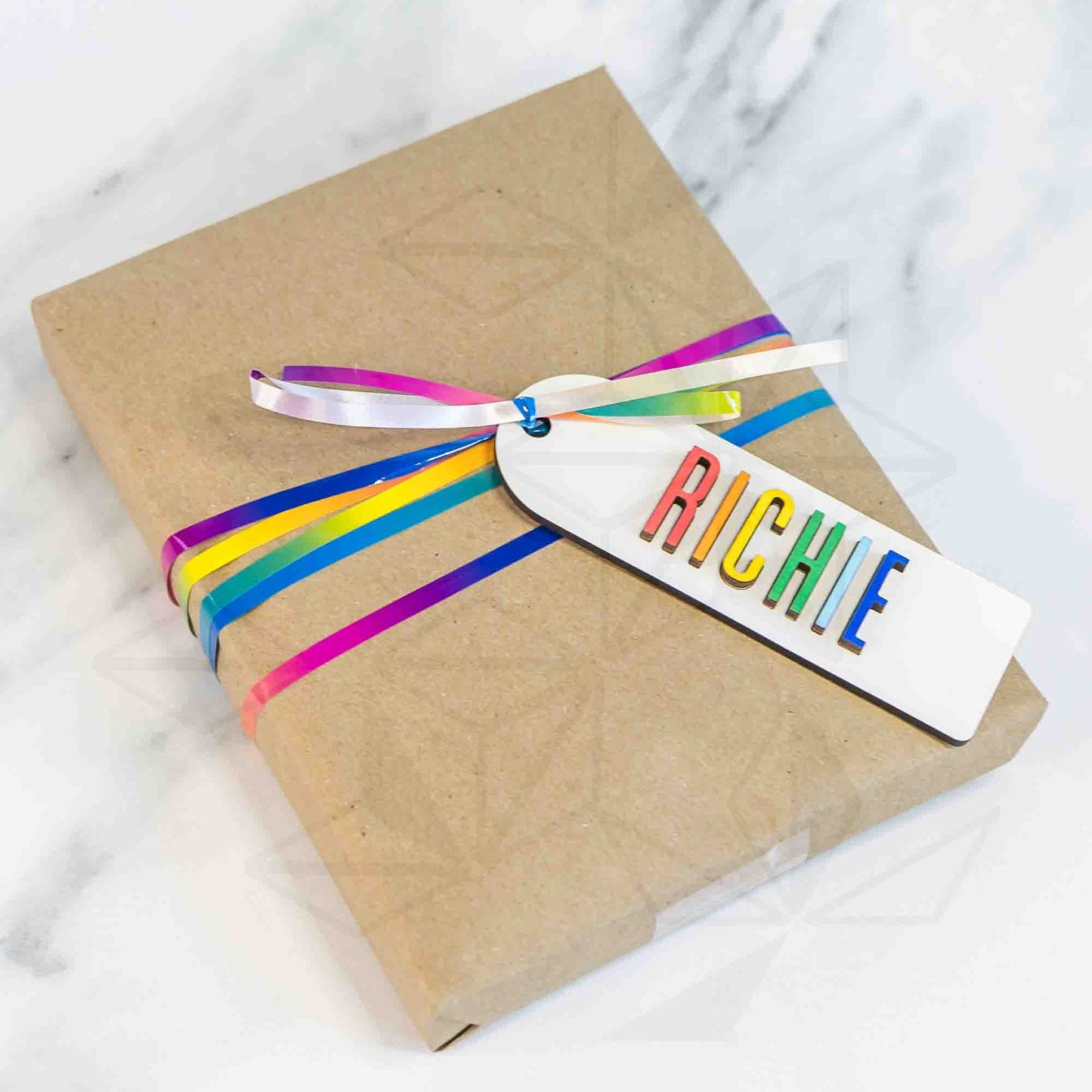 Stocking Tags - Rainbow - LeeMo Designs