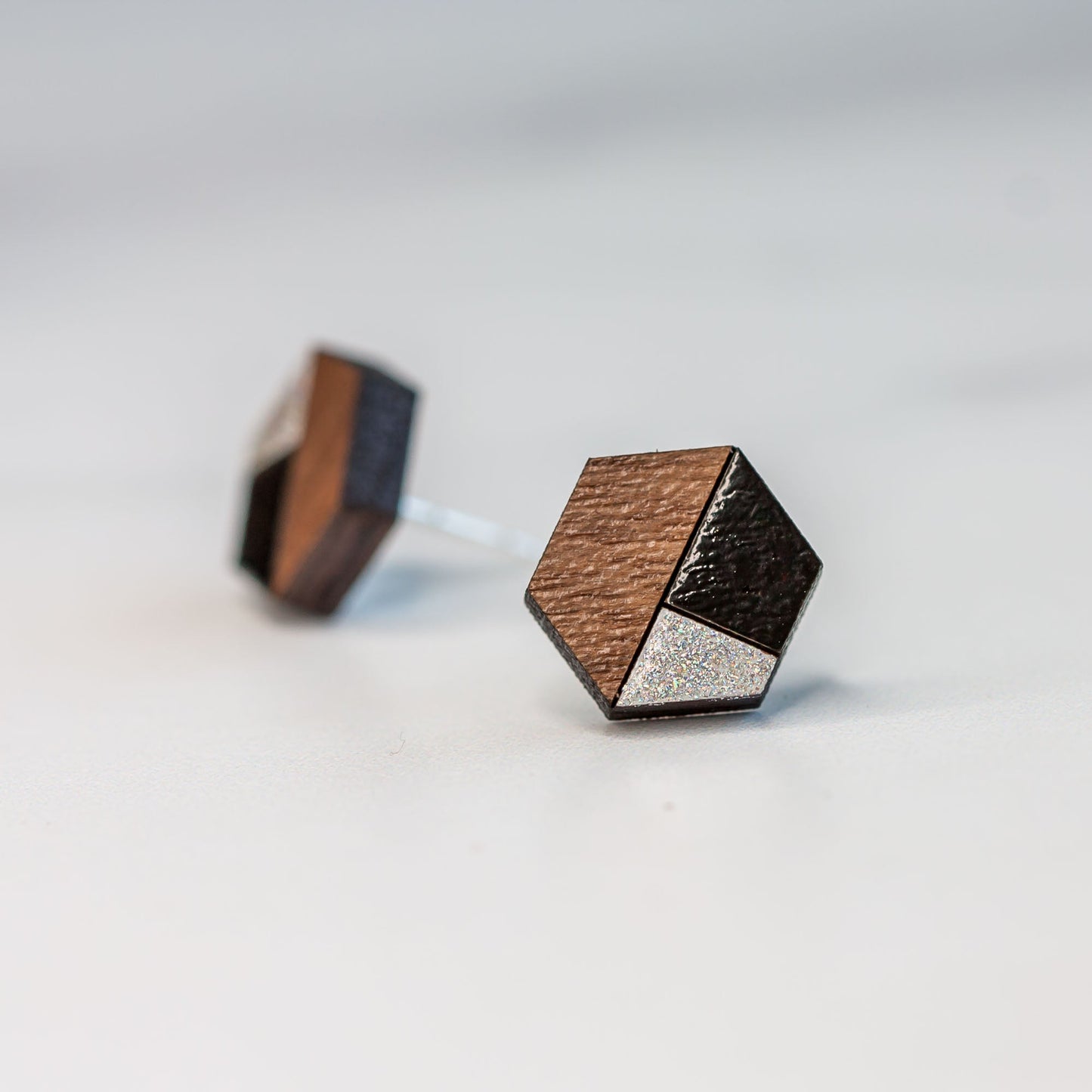 Stud Earrings - Bauhaus - LeeMo Designs