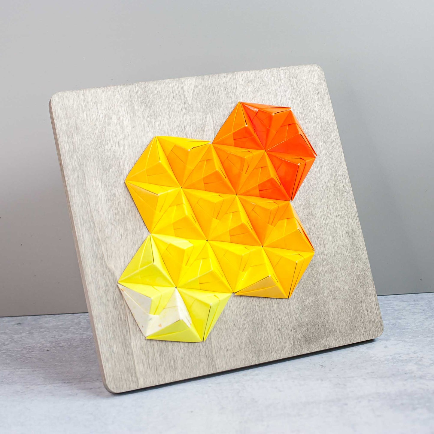 Origami Art Sunshine - by LeeMo Designs in Bend, Oregon