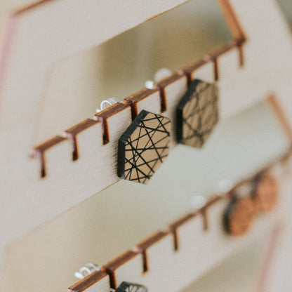 Tabletop Earring Organizer, Small - LeeMo Designs