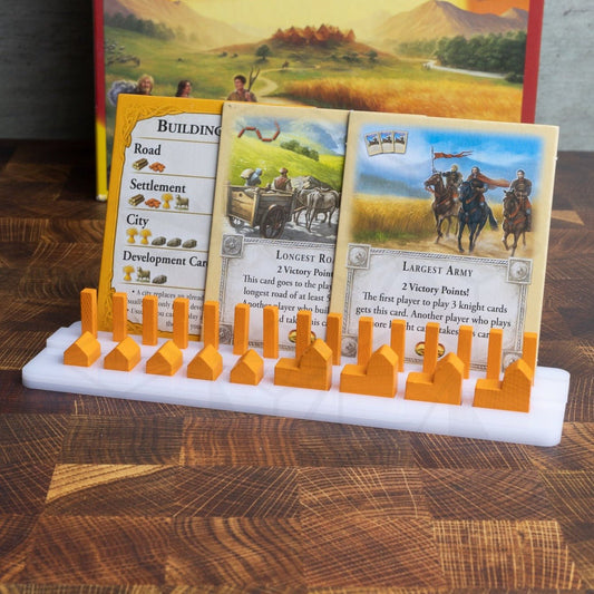 The Settlers of Catan Piece Holder - LeeMo Designs