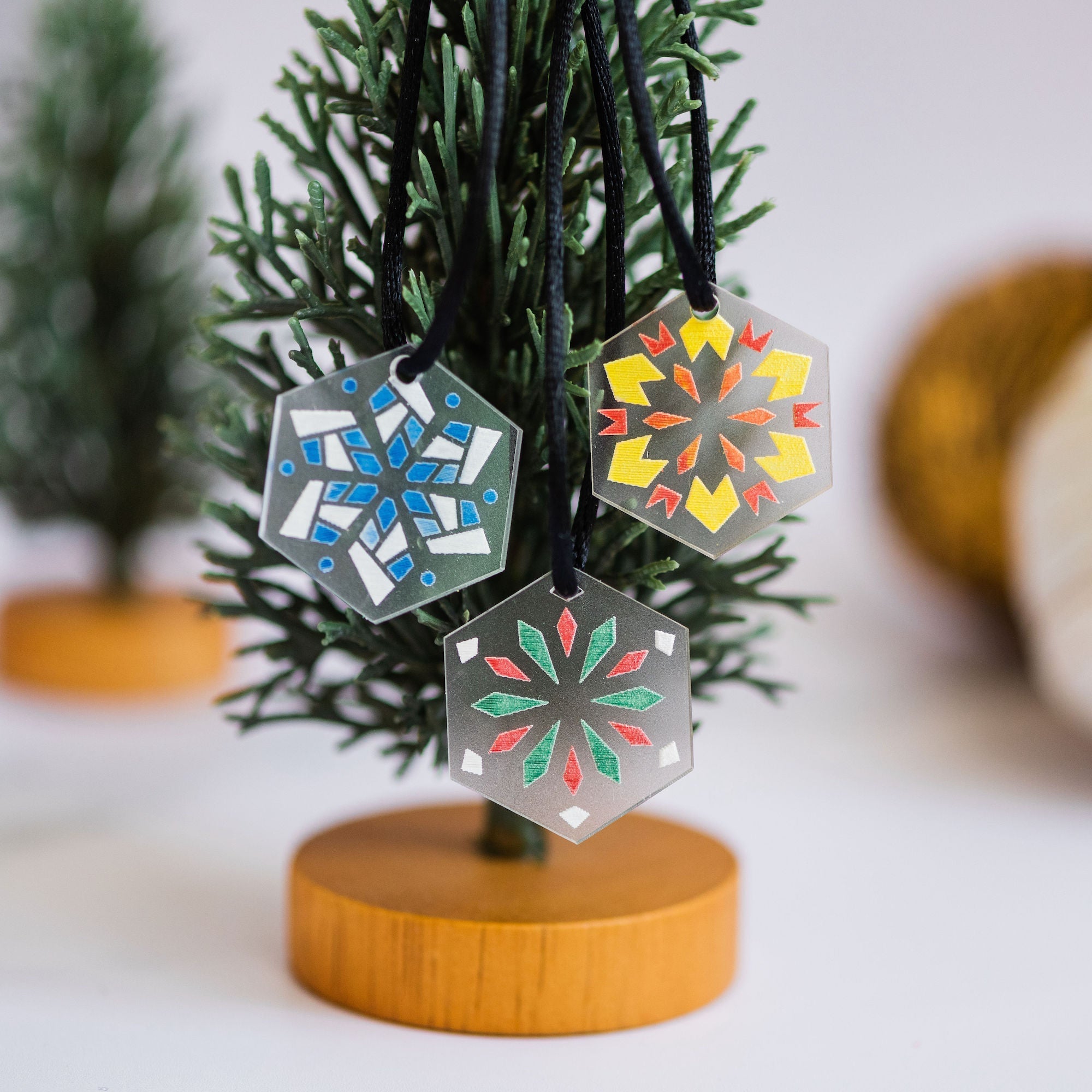 WHOLESALE: Snowflake Ornament DIY Kit - LeeMo Designs